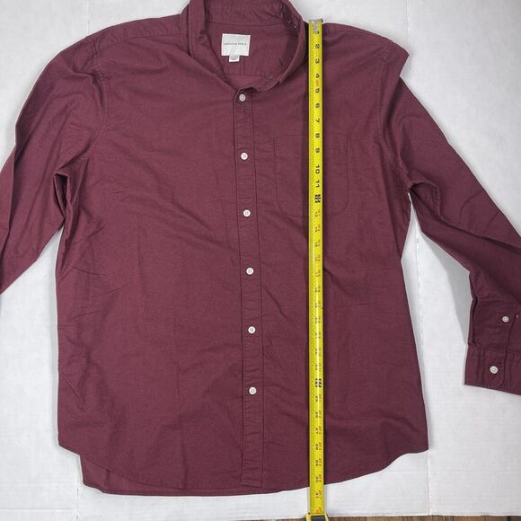 AMERICAN EAGLE AE Mens Everyday Button Down Shirt Size XXL Preppy Casual Office - Picture 13 of 14